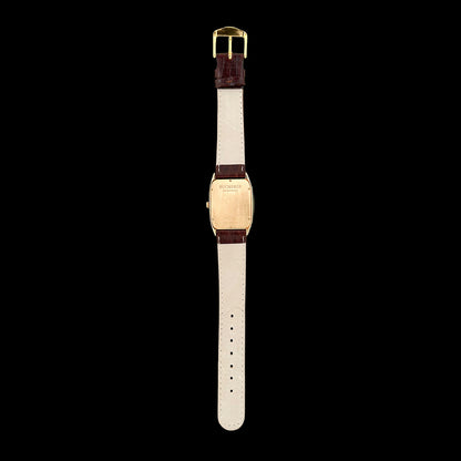 Bucherer Sunburst Tonneau 18K