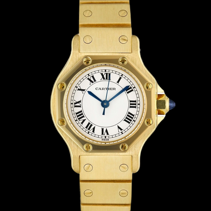 Cartier Santos Octagon 18K