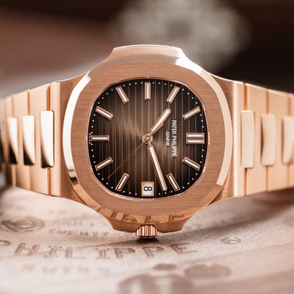 Patek Philippe Nautilus 18K Rosé Gold