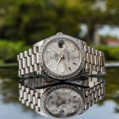 Rolex Day-Date Meteorite Platinum