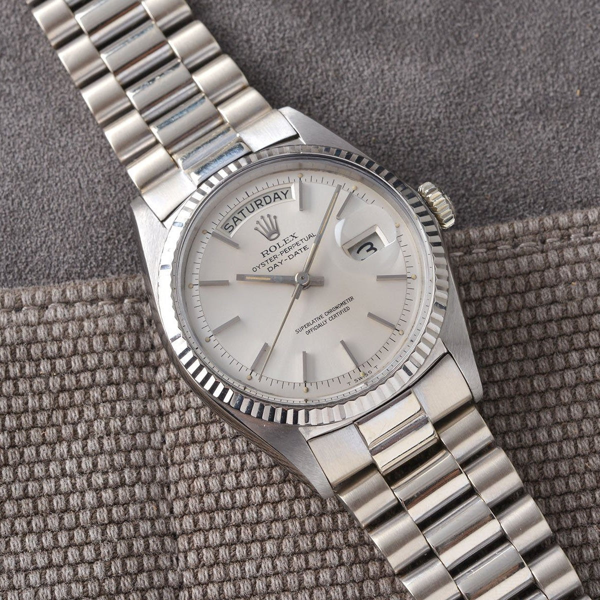 Rolex Day-Date 18K White Gold