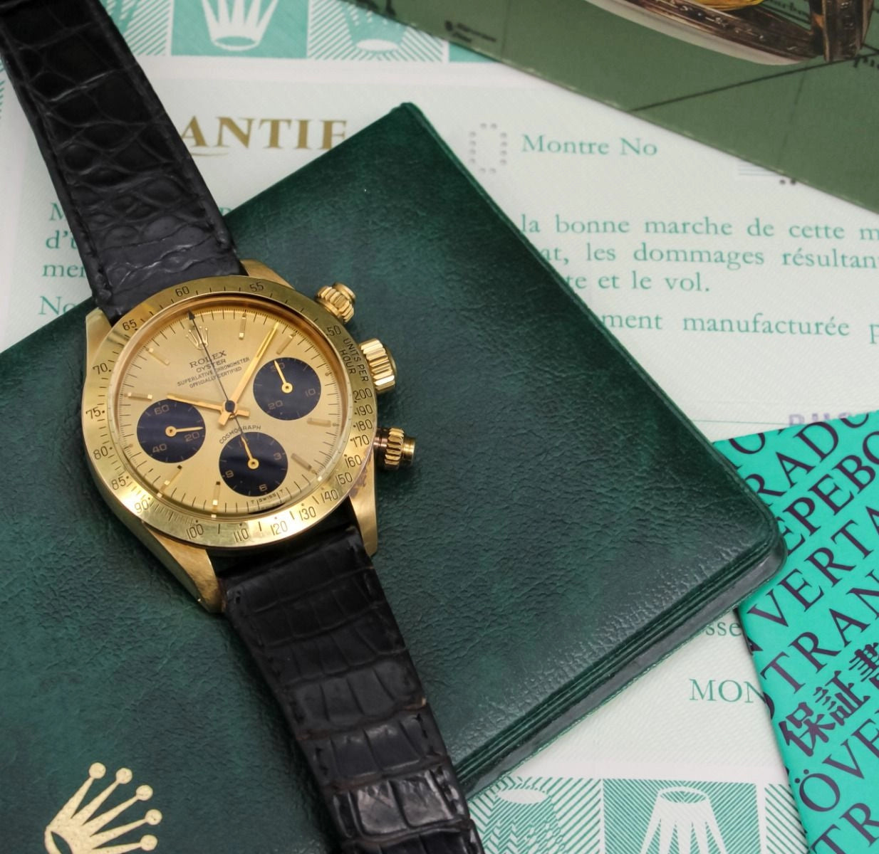 Rolex Daytona 18K "Completionist" 1986