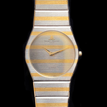 Baume et Mercier Genève Two-Tone Striped 18K